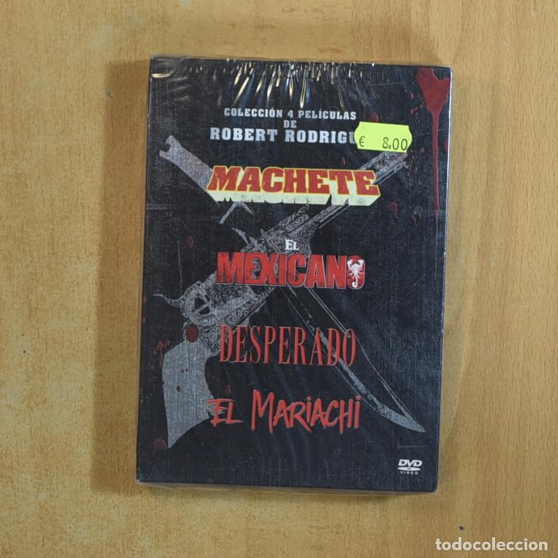 Kino: MACHETE / EL MEXICANO / DESPERADO / EL MARIACHI - DVD