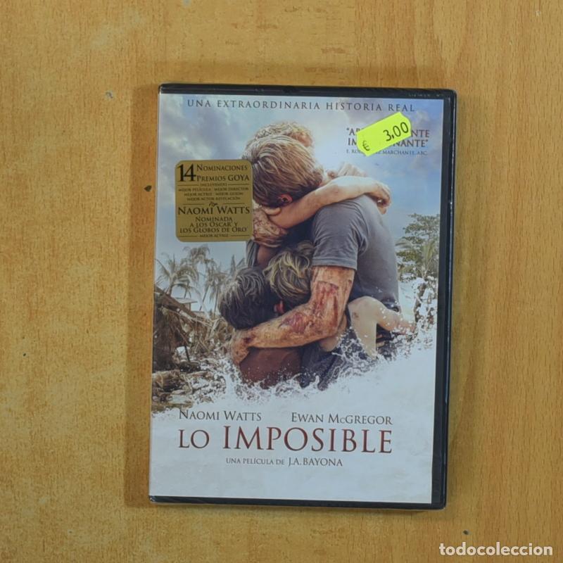 Cine: LO IMPOSIBLE - DVD - Combina y ahorra en el env&iacute;o