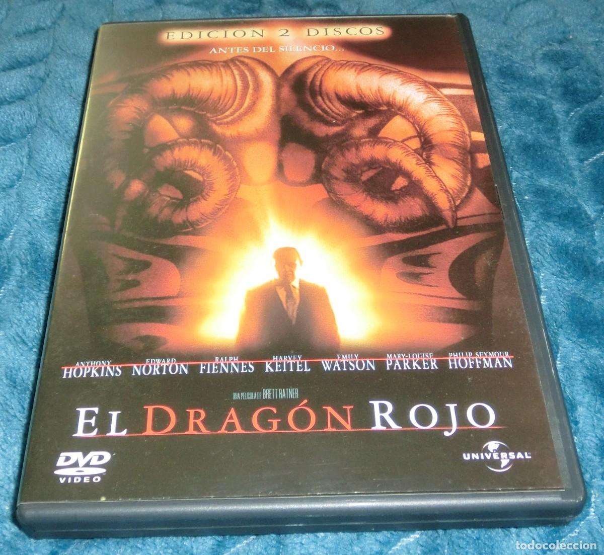 Cine: 2DVD&acute;S EL DRAG&Oacute;N ROJO EDICI&Oacute;N 2 DISCOS (DE COLECCIONISTA-PERFECTO ESTADO-SOLO UN USO)
