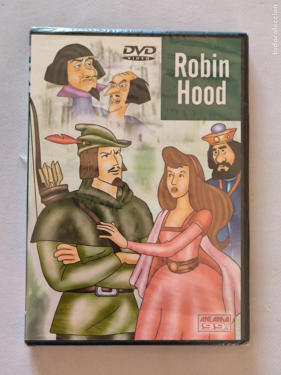 Cin&eacute;ma: DVD ROBIN HOOD - ANIMACION INFANTIL - NUEVO, PRECINTADO (286)
