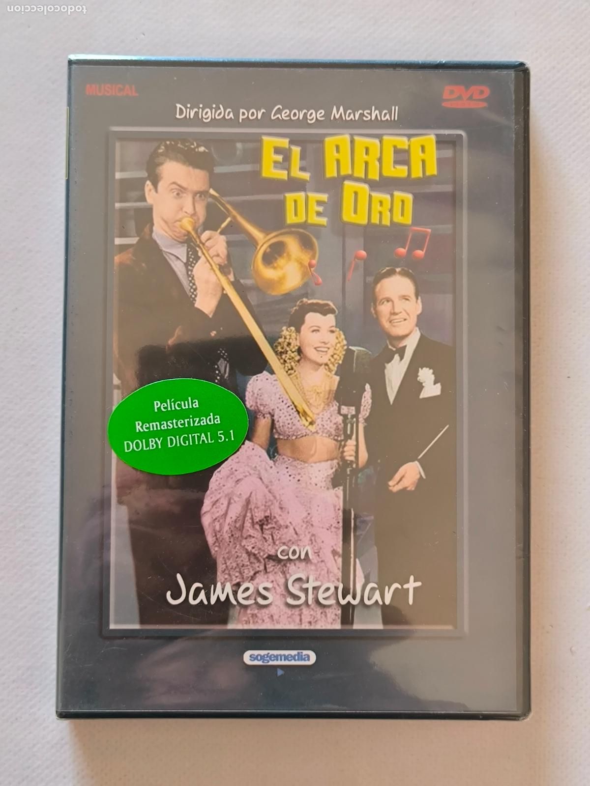 Cin&eacute;ma: DVD EL ARCA DE ORO - GEORGE MARSHALL - NUEVO, PRECINTADO (286)