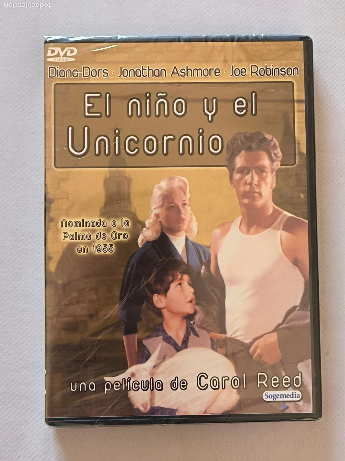 Cine: DVD EL NI&Ntilde;O Y EL UNICORNIO - CAROL REED - NUEVO, PRECINTADO (286)