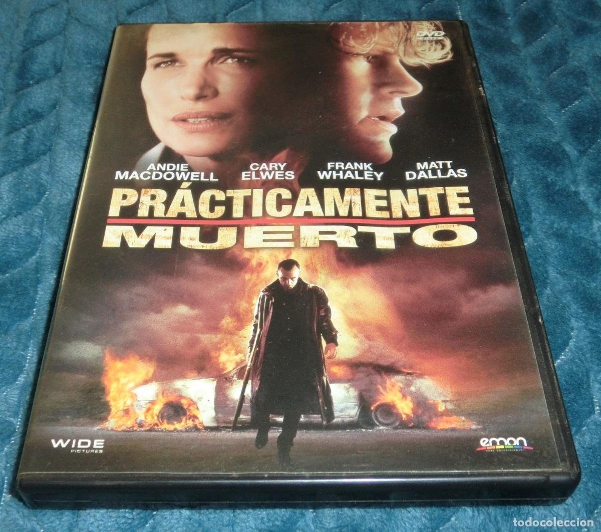 Cine: DVD PRACTICAMENTE MUERTO - ANDIE MACDOWELL (DE COLECCIONISTA-PERFECTO ESTADO-SOLO UN USO)