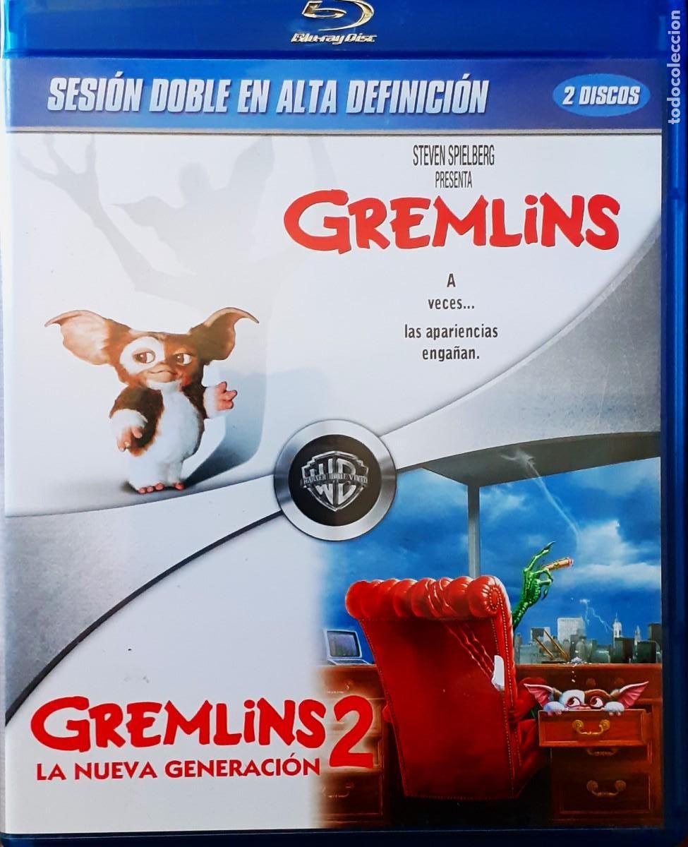 Cinema: PACK. GREMLINS. CINE EN BLU-RAY. COLECCION.
