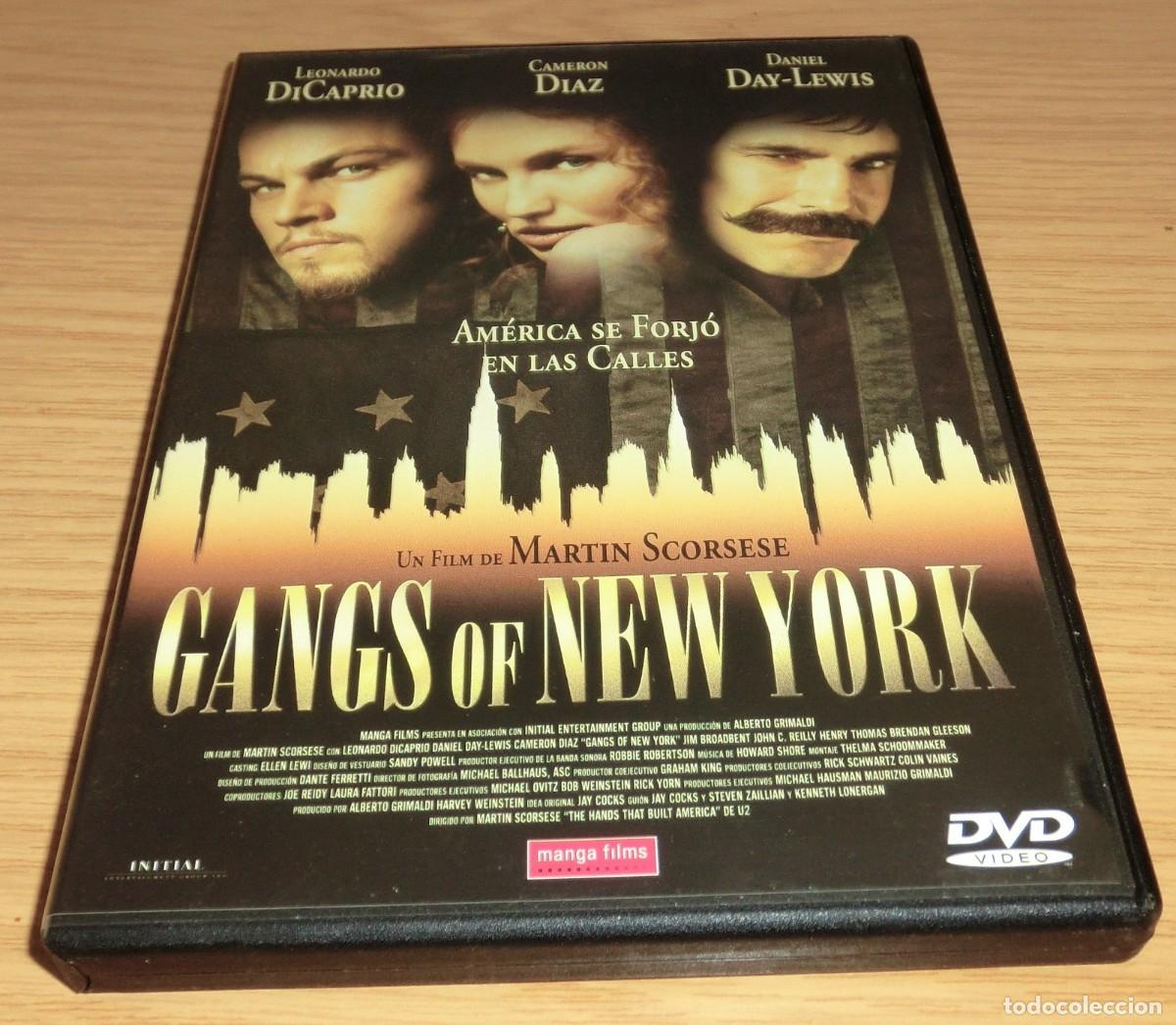 Cine: 2DVD&acute;S GANGS OF NEW YORK + FOLLETO (24 PAG) (DE COLECCIONISTA-PERFECTO ESTADO-SOLO UN USO)