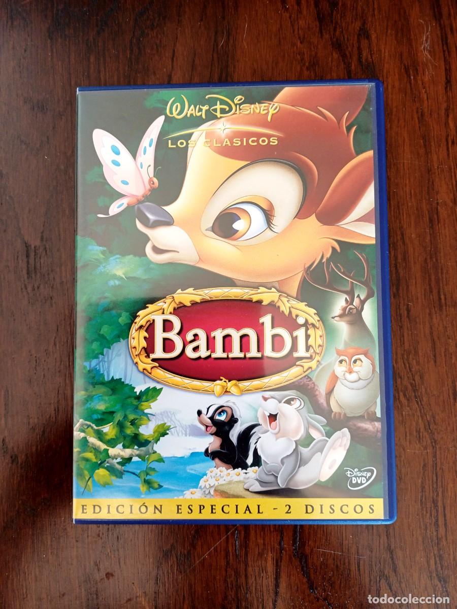 Cinema: Disney BAMBI - Edici&oacute;n especial - 2 discos DVD con extras cl&aacute;sicos animaci&oacute;n