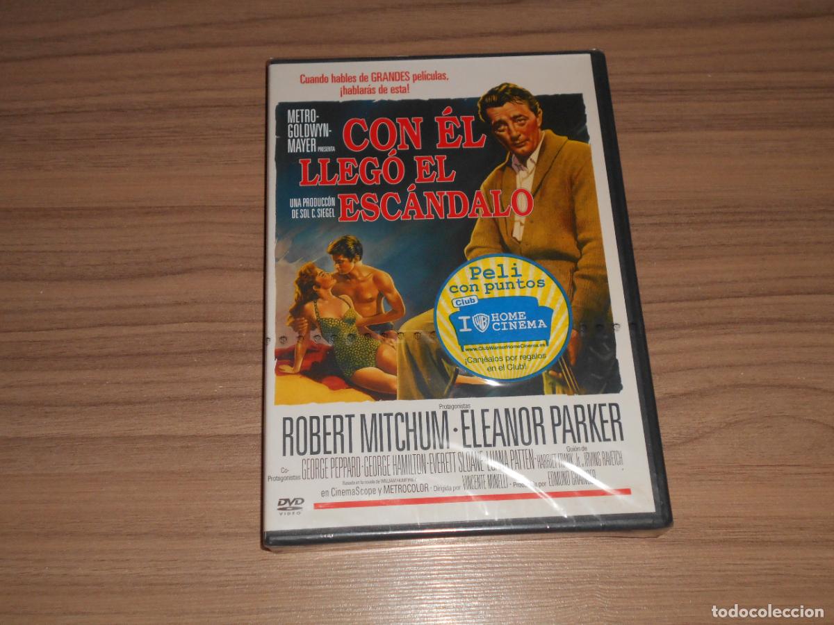 Cine: CON EL LLEGO EL ESCANDALO DVD Robert Mitchum ELEANOR PARKER Warner NUEVA PRECINTADA