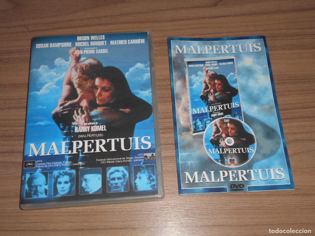 Cine: MALPERTUIS DVD + LIBRETO de HARRY KUMEL Orson Welles COMO NUEVA