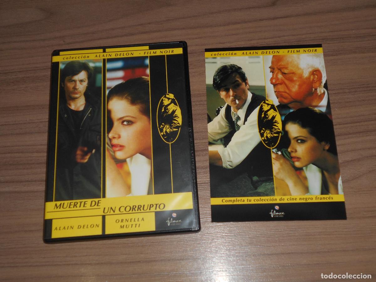 Cine: MUERTE DE UN CORRUPTO DVD Alain Delon ORNELLA MUTTI Como NUEVA