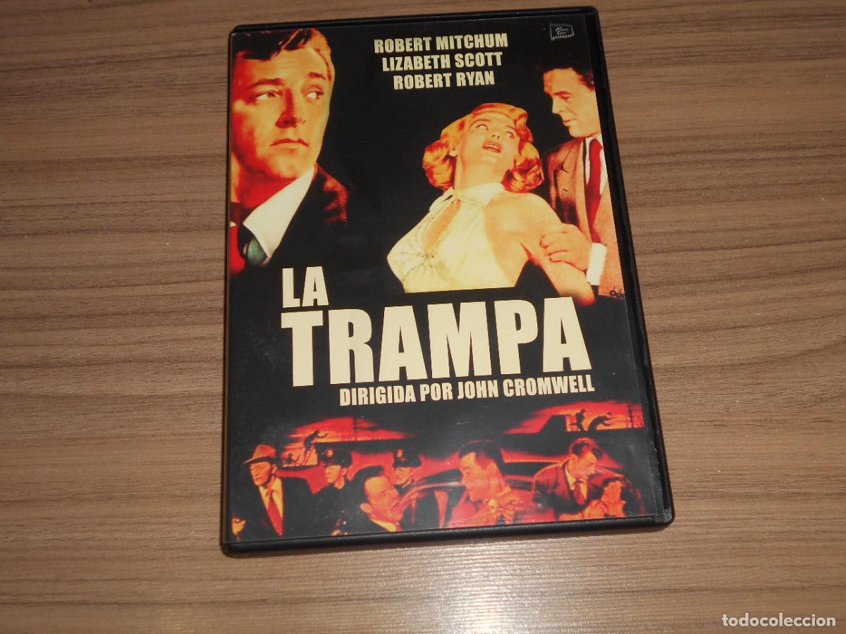 Cine: LA TRAMNPA DVD Robert Mitchum LIZABETH SCOTT Robert Ryan COMO NUEVA