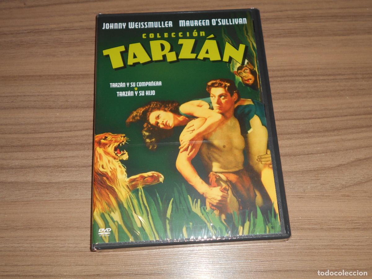 Cine: TARZAN Y SU COMPA&Ntilde;ERA + TARZAN Y SU HIJO DVD Johnny Weissmuller WARNER Nueva PRECINTADA