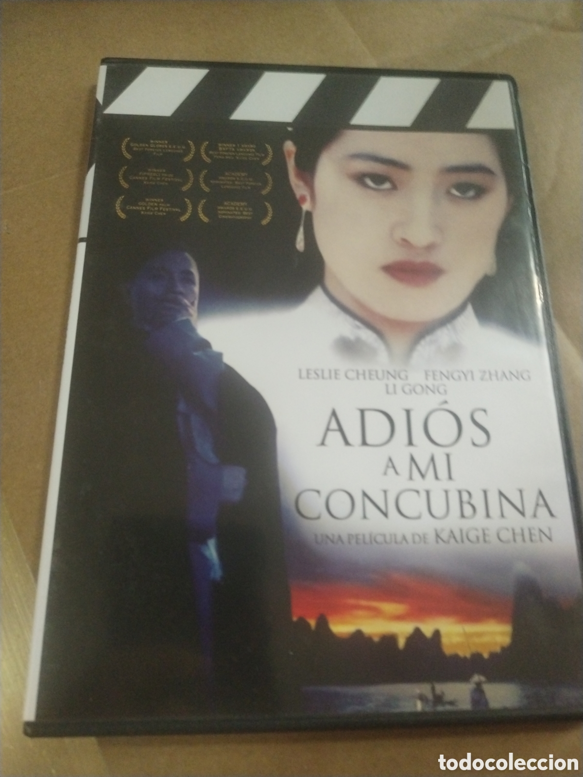 Cine: Adi&oacute;s a mi concubina. DVD.