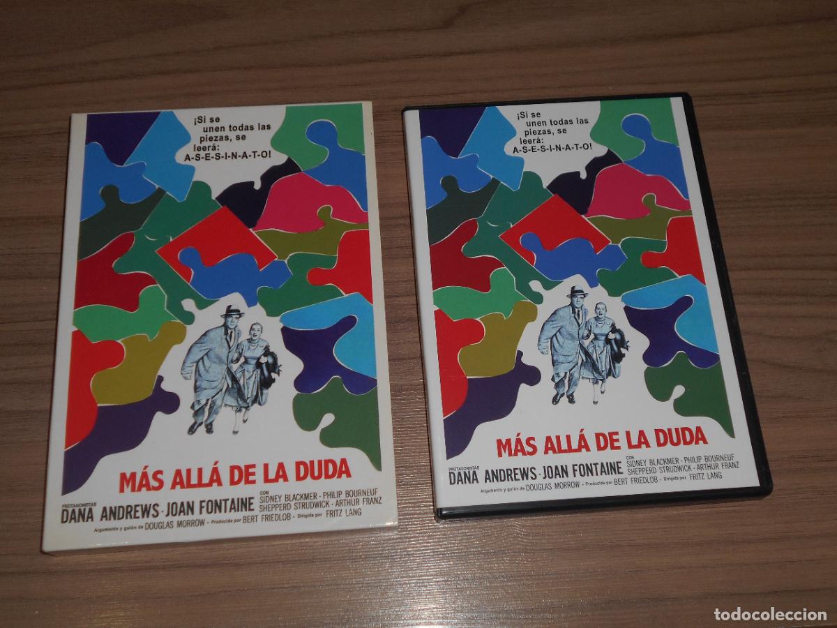 Cine: MAS ALLA DE LA DUDA DVD de FRITZ LANG Dana Andrews JOAN FONTAINE Como NUEVA