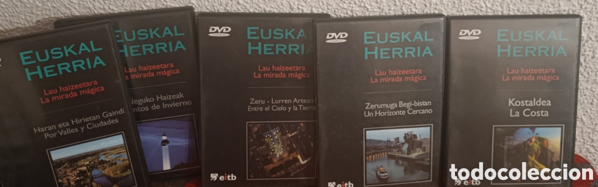 Cine: Colecci&oacute;n DVD Euskal Herria: Lau haizeetara - La mirada m&aacute;gica (EITB)