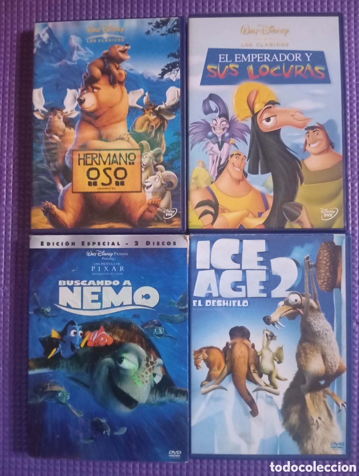 Cinema: Pel&iacute;culas Disney y Ice Age 2 DVD