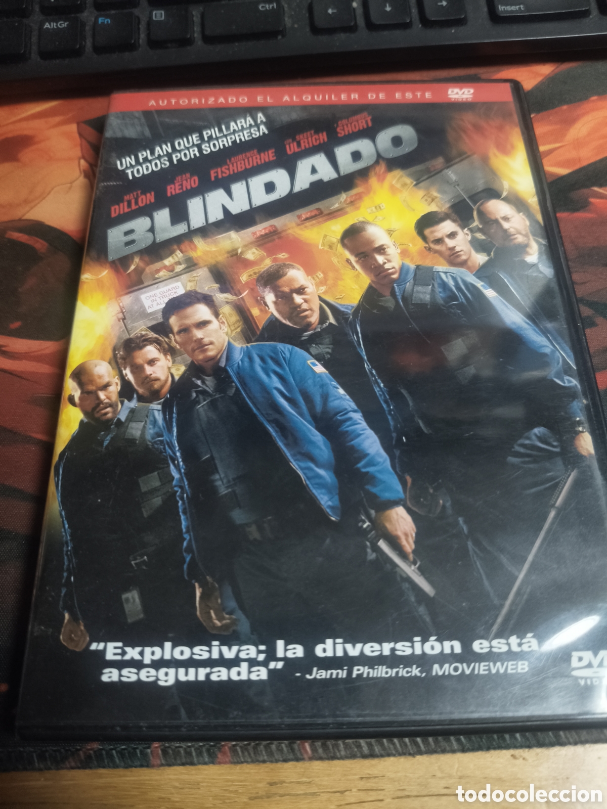 Cine: Blindado DVD - 245 (videoclub)