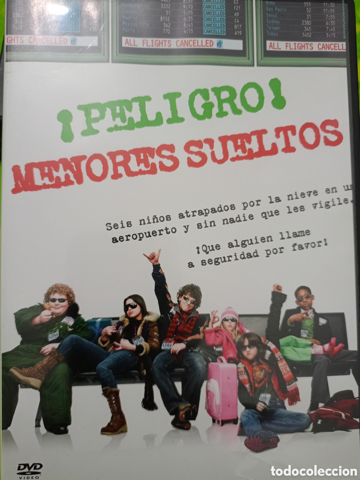 Cine: DVD Peligro - menores sueltos