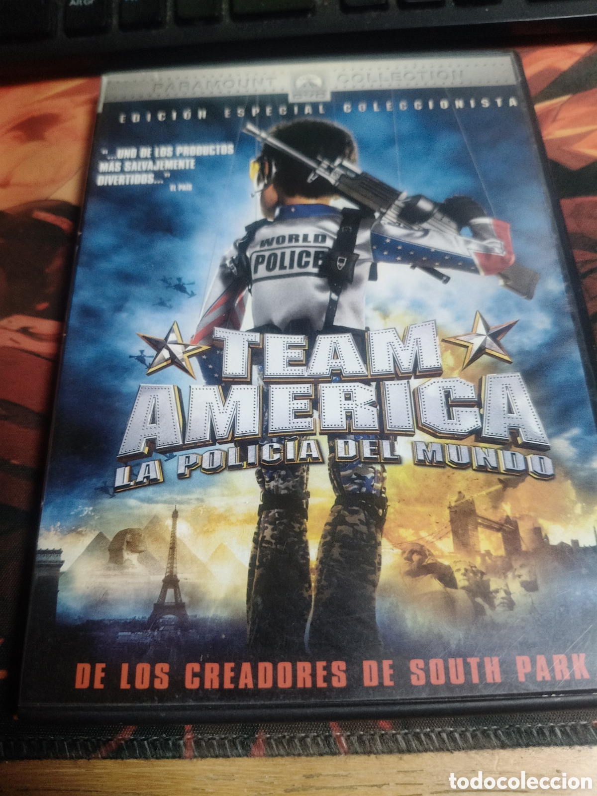 Cine: Team Am&eacute;rica la polic&iacute;a del mundo DVD - 245 (videoclub)