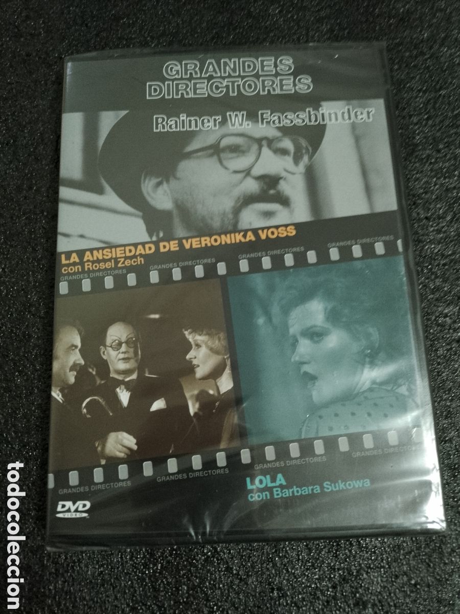 Cine: LA ANSIEDAD DE VERONIKA VOSS - LOLA - RAINER W. FASSBINDER - DVD NUEVO PRECINTADO