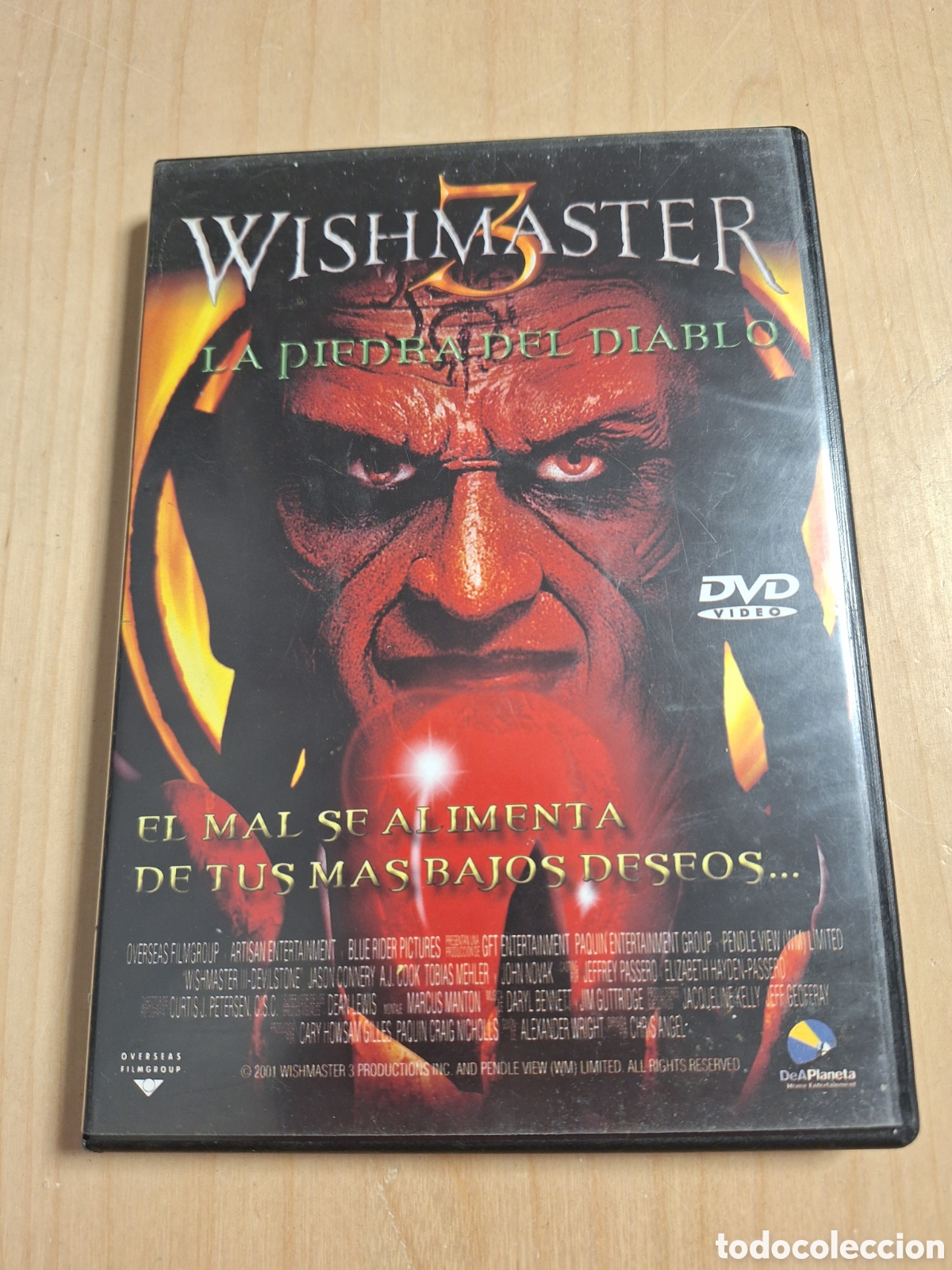 Cinema: RD59 wishmaster 3 DVD SEGUNDAMANO