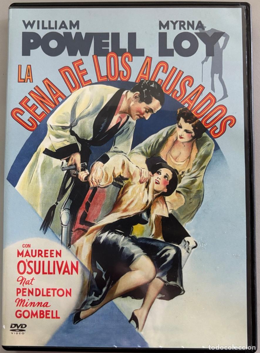 Cine: LA CENA DE LOS ACUSADOS (THE THIN MAN, 1934) WILLIAM POWELL, MYRNA LOY - FILM W.S. VAN DYKE