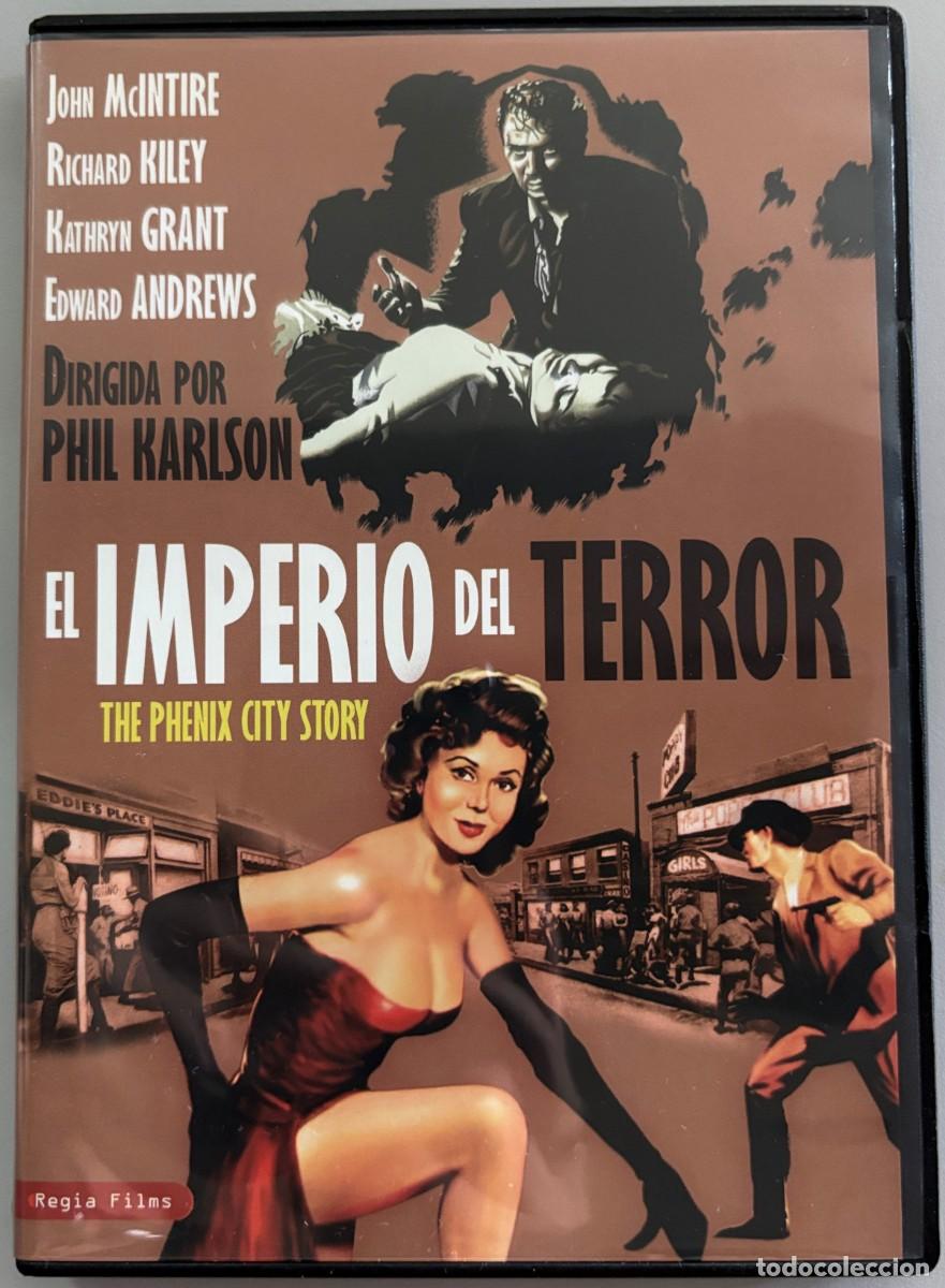 Cine: EL IMPERIO DEL TERROR (THE PHENIX CITY STORY, 1955) JOHN McINTIRE, RICHARD KILEY -FILM PHIL KARLSON