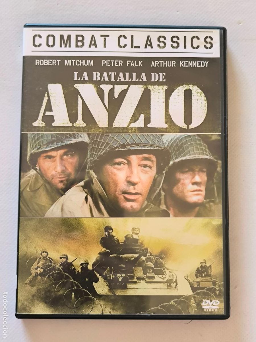 Cine: DVD LA BATALLA DE ANZIO - ROBERT MITCHUM, PETER FALK (287)
