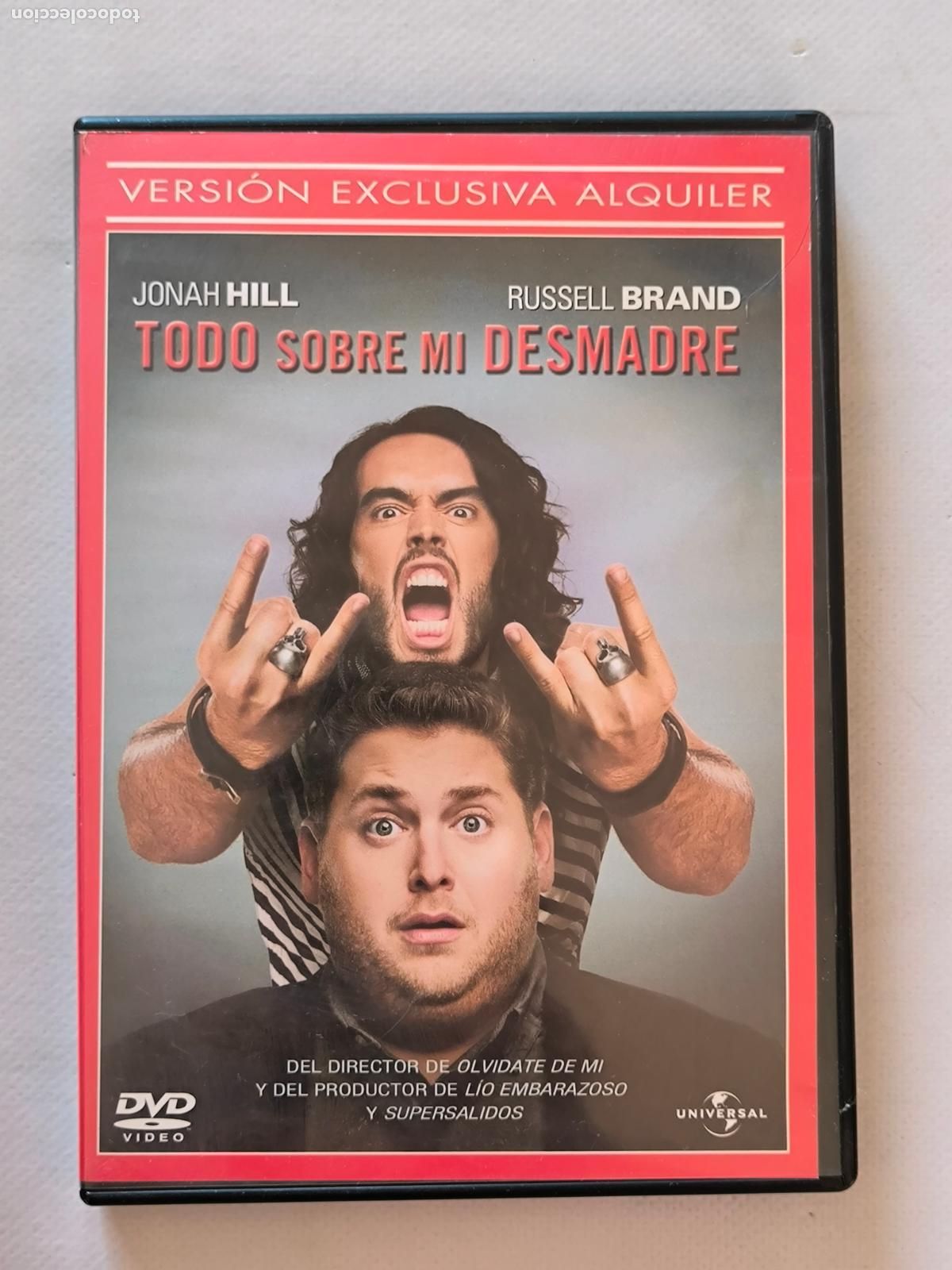 Cine: DVD TODO SOBRE MI DESMADRE - EDICION DE ALQUILER - LEER DESCRIPCION (288)