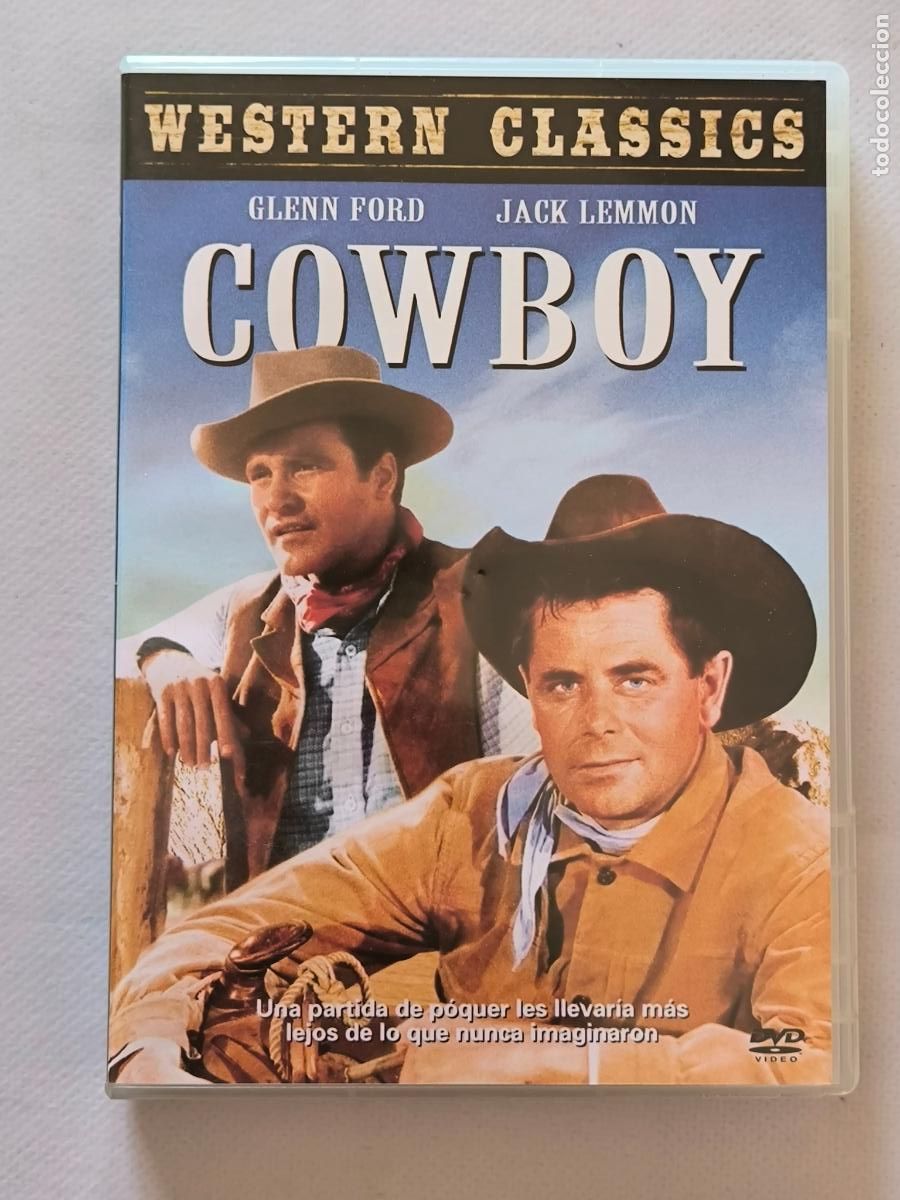 Cine: DVD COWBOY - GLENN FORD, JACK LEMMON (288)