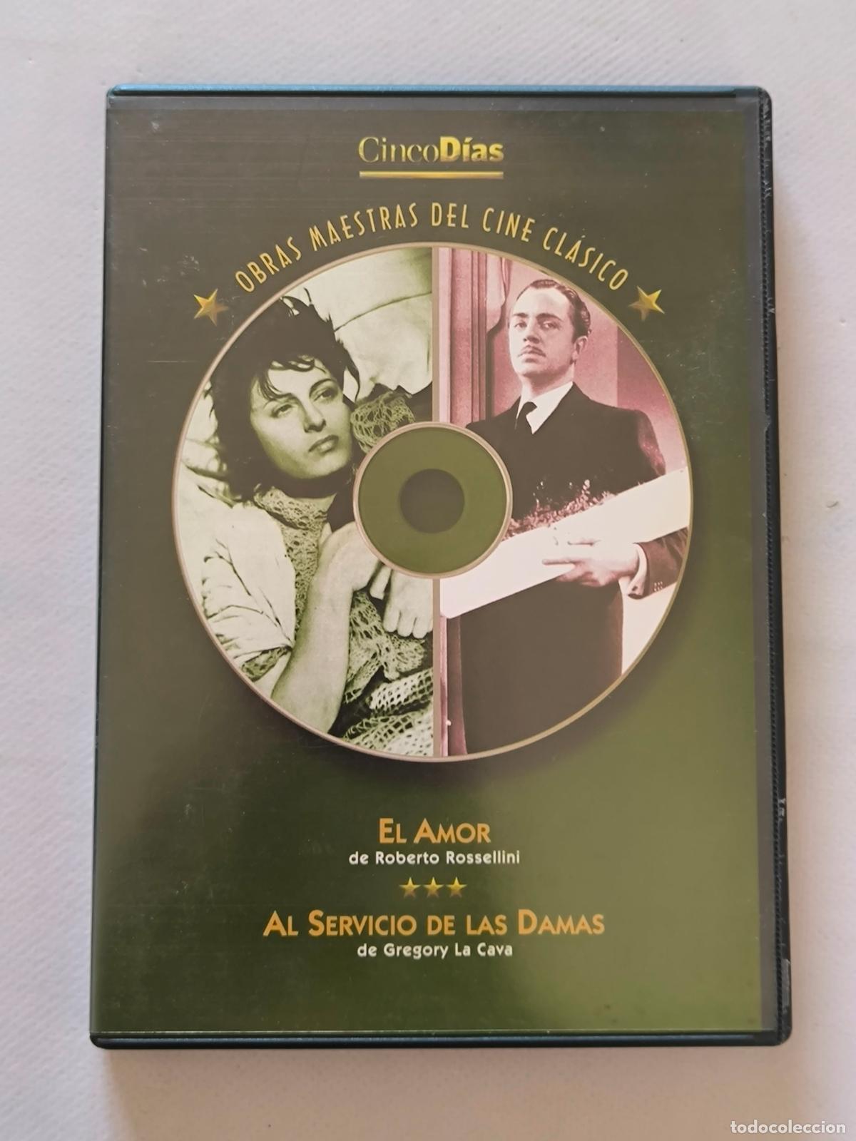 Cine: DVD EL AMOR / AL SERVICIO DE LAS DAMAS - 2 PELICULAS (288)