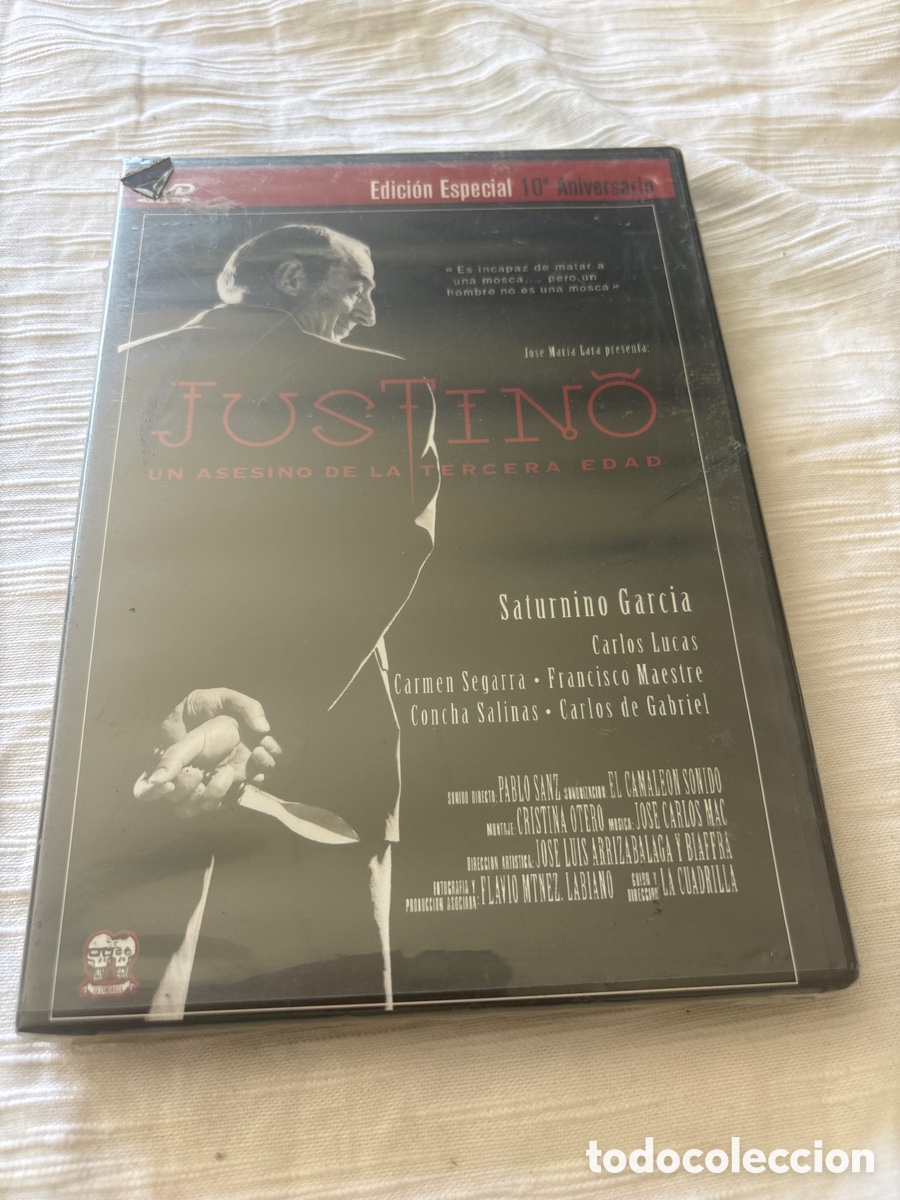 Cine: Justino Nueva sin abrir