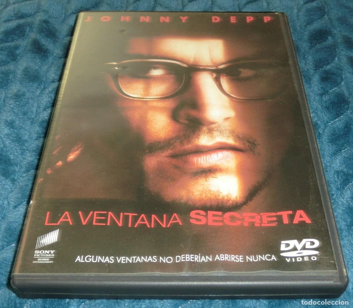 Cine: DVD LA VENTANA SECRETA - JOHNNY DEEP (DE COLECCIONISTA-PERFECTO ESTADO-SOLO UN USO)