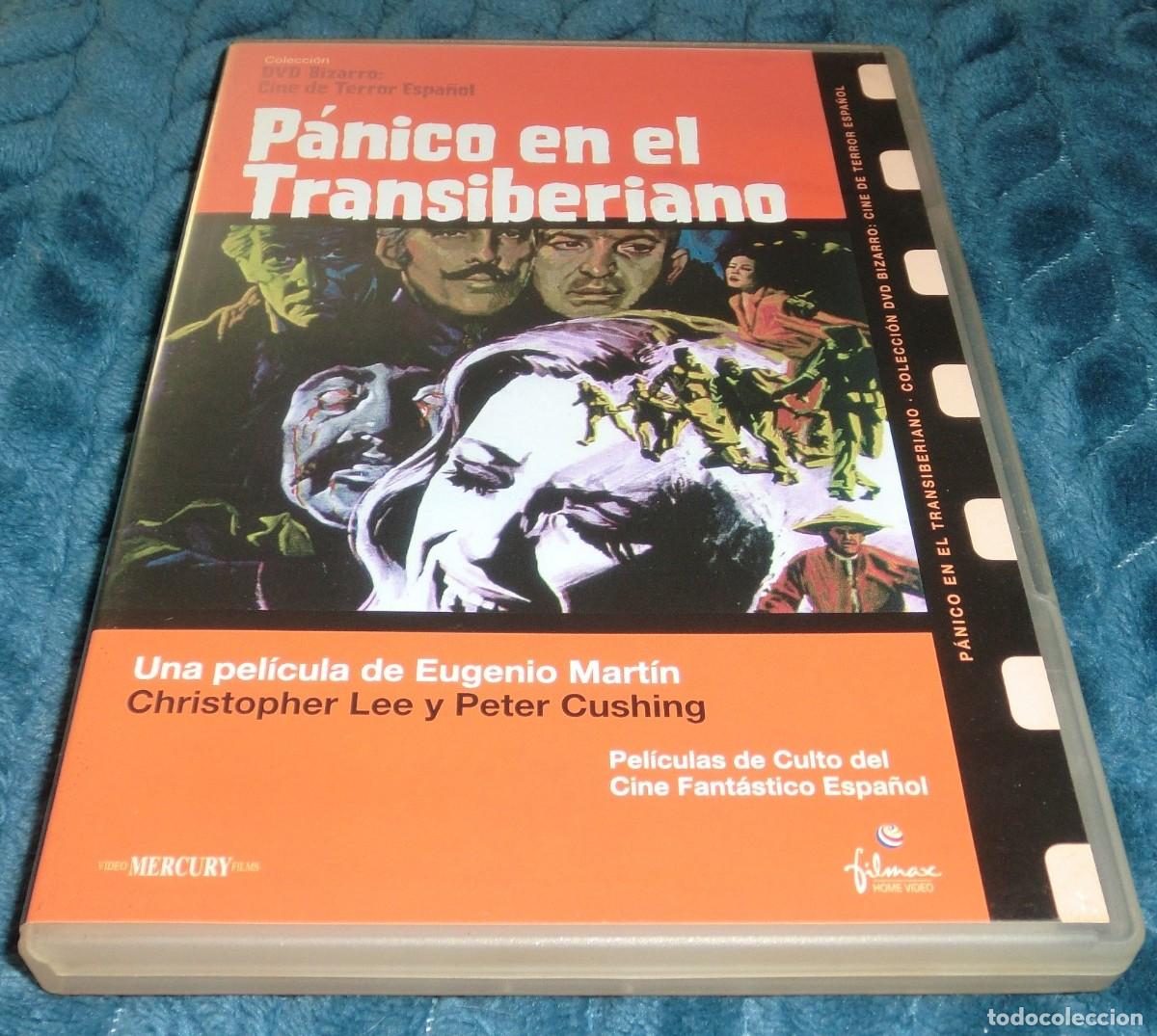 Kino: DVD P&Aacute;NICO EN EL TRANSIBERIANO - CHRISTOPHER LEE (DE COLECCIONISTA-PERFECTO ESTADO-SOLO UN USO)