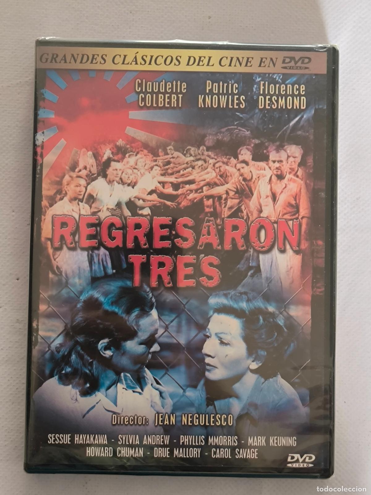 Cine: DVD REGRESARON TRES - JEAN NEGULESCO - NUEVO, PRECINTADO (292)
