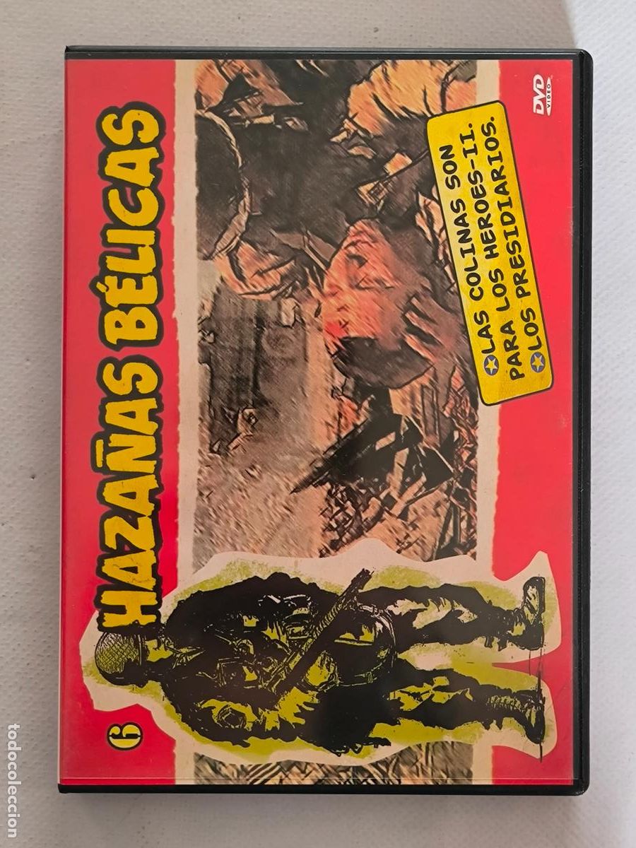Cine: DVD HAZA&Ntilde;AS BELICAS VOL. 6 - LOS PRESIDIARIOS / LAS COLINAS SON PARA LOS HEROES II (291)