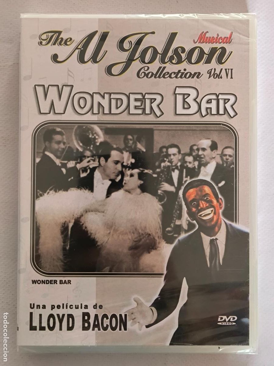 Cine: DVD WONDER BAR - THE AL JOLSON COLLECTION VOL. VI - NUEVO, PRECINTADO (291)