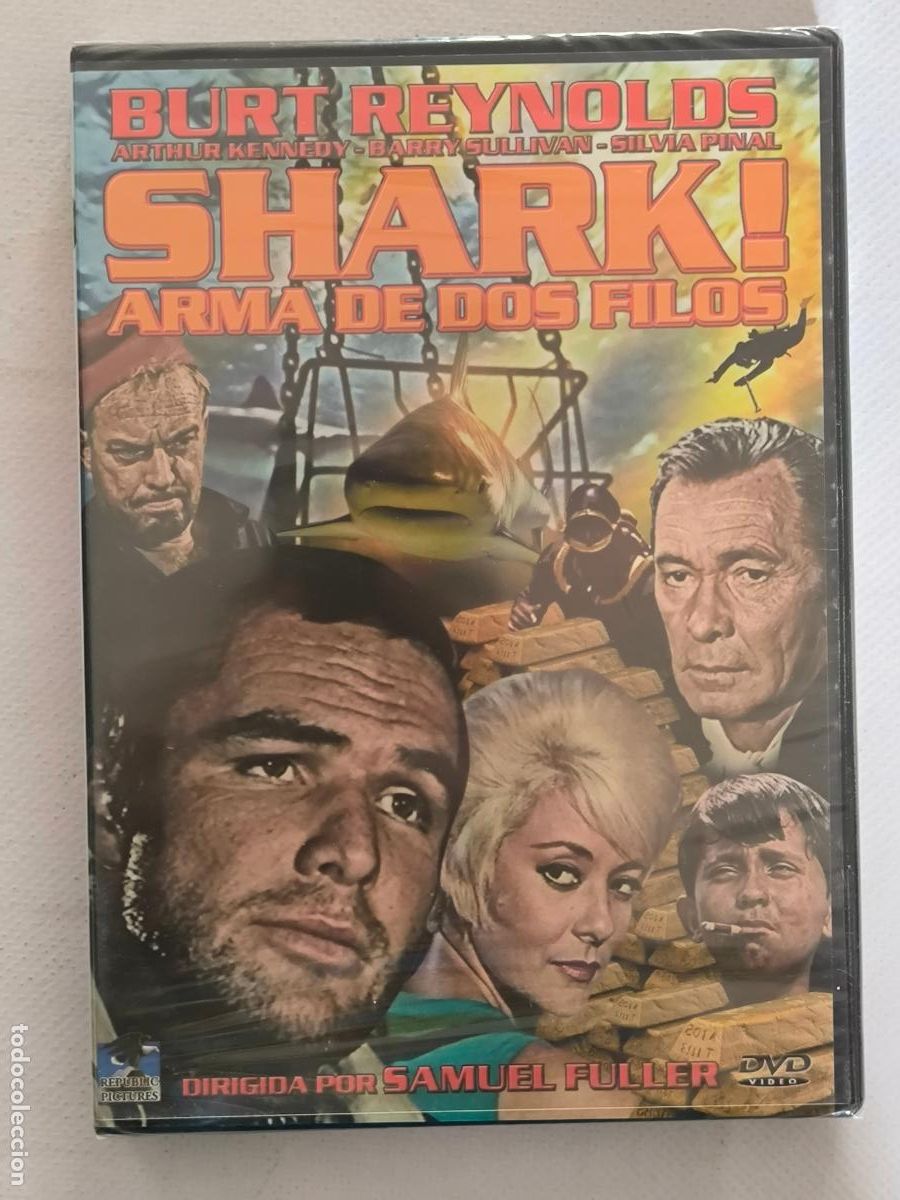 Cine: DVD SHARK! ARMA DE DOS FILOS - SAMUEL FULLER - NUEVO, PRECINTADO (291)