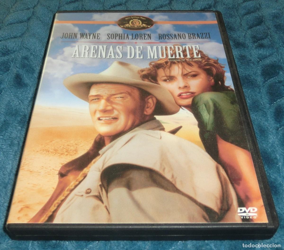 Cine: DVD ARENAS DE MUERTE - JOHN WAYNE/SOPHIA LOREN (DE COLECCIONISTA-PERFECTO ESTADO-SOLO UN USO)