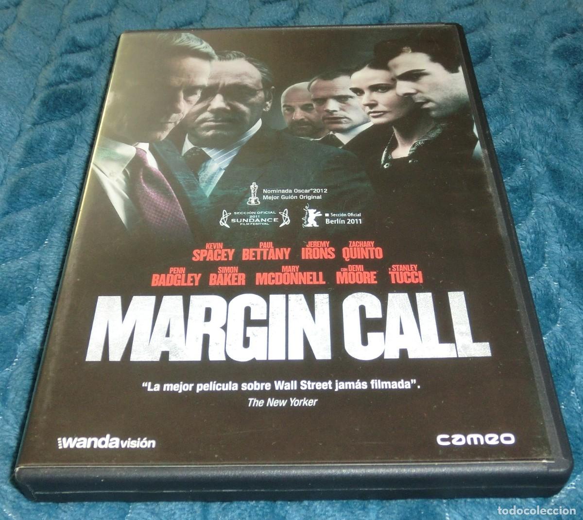 Cine: DVD MARGIN CALL - KEVIN SPACEY/STANLEY TUCCI (DE COLECCIONISTA-PERFECTO ESTADO-SOLO UN USO)