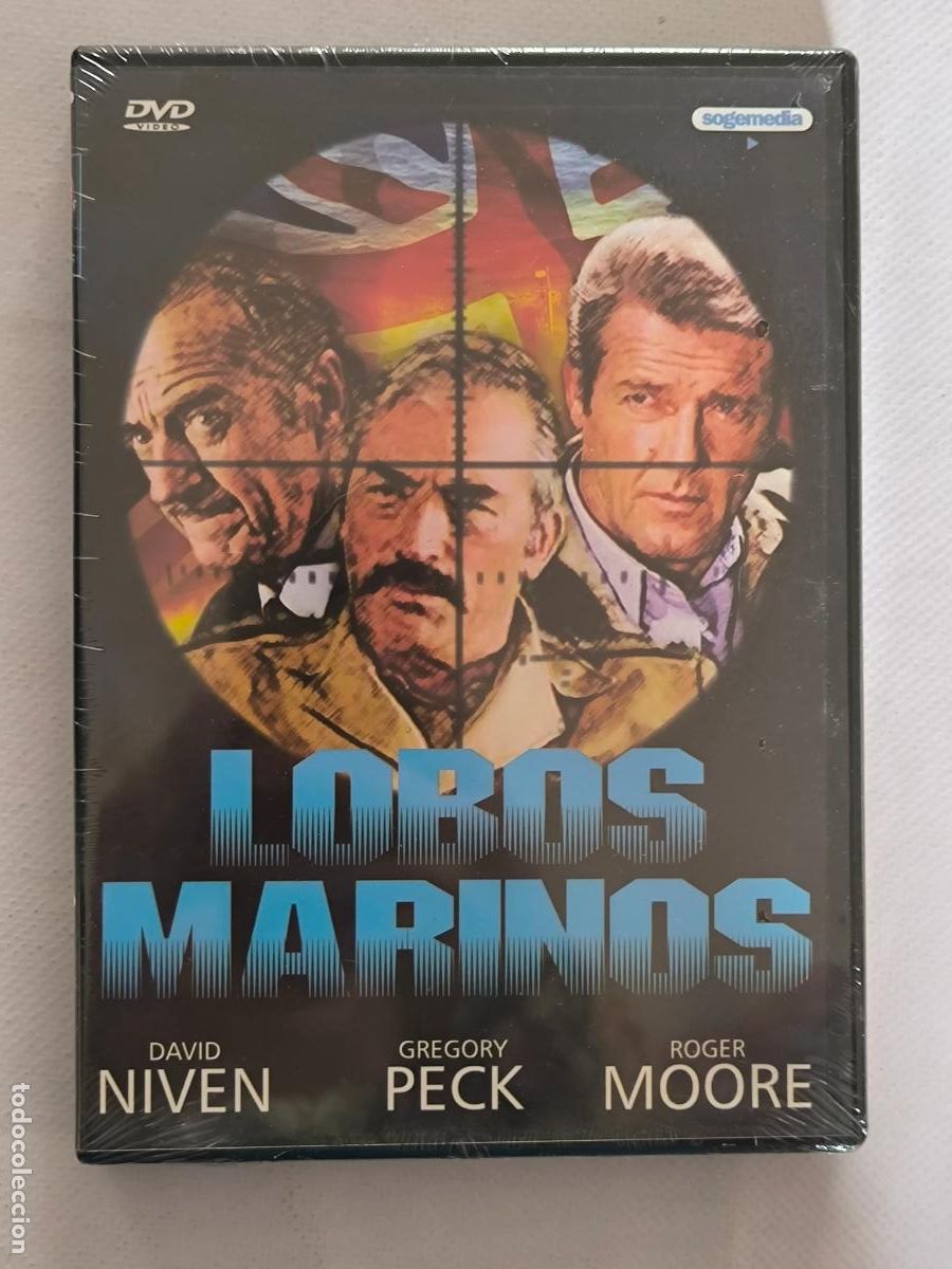 Cine: DVD LOBOS MARINOS - DAVID NIVEN - NUEVO, PRECINTADO (A8)