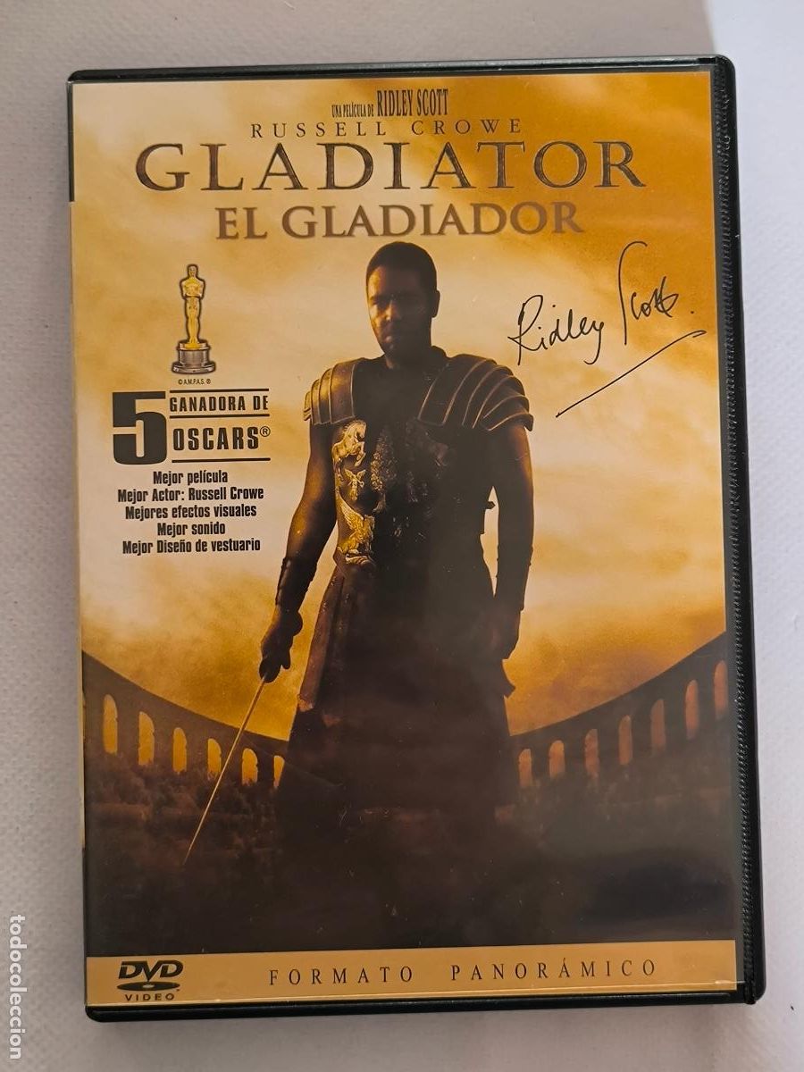 Cine: DVD GLADIATOR (EL GLADIADOR) - RIDLEY SCOTT (E8)