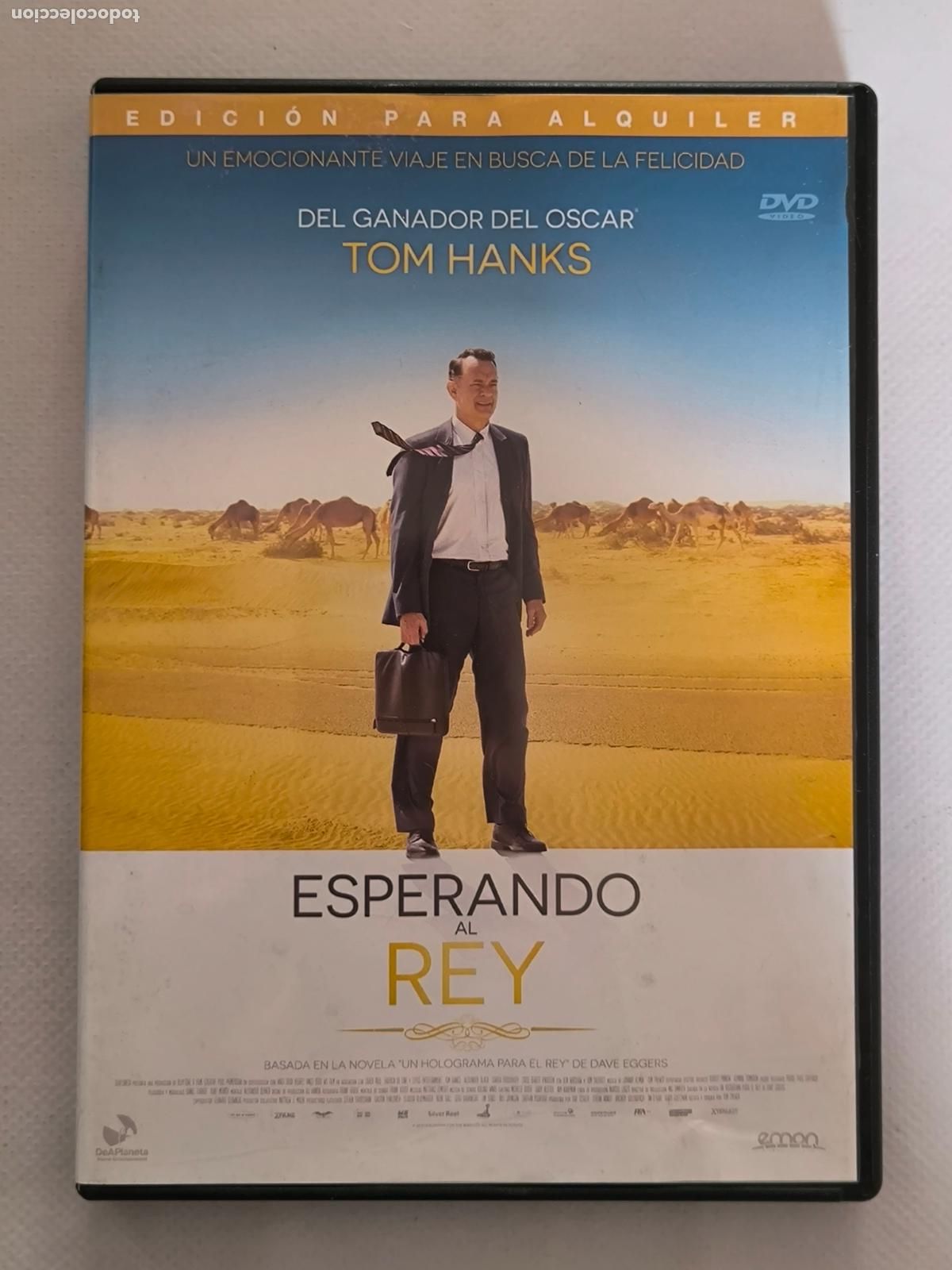 Cine: DVD ESPERANDO AL REY - EDICION DE ALQUILER - TOM HANKS (E8)