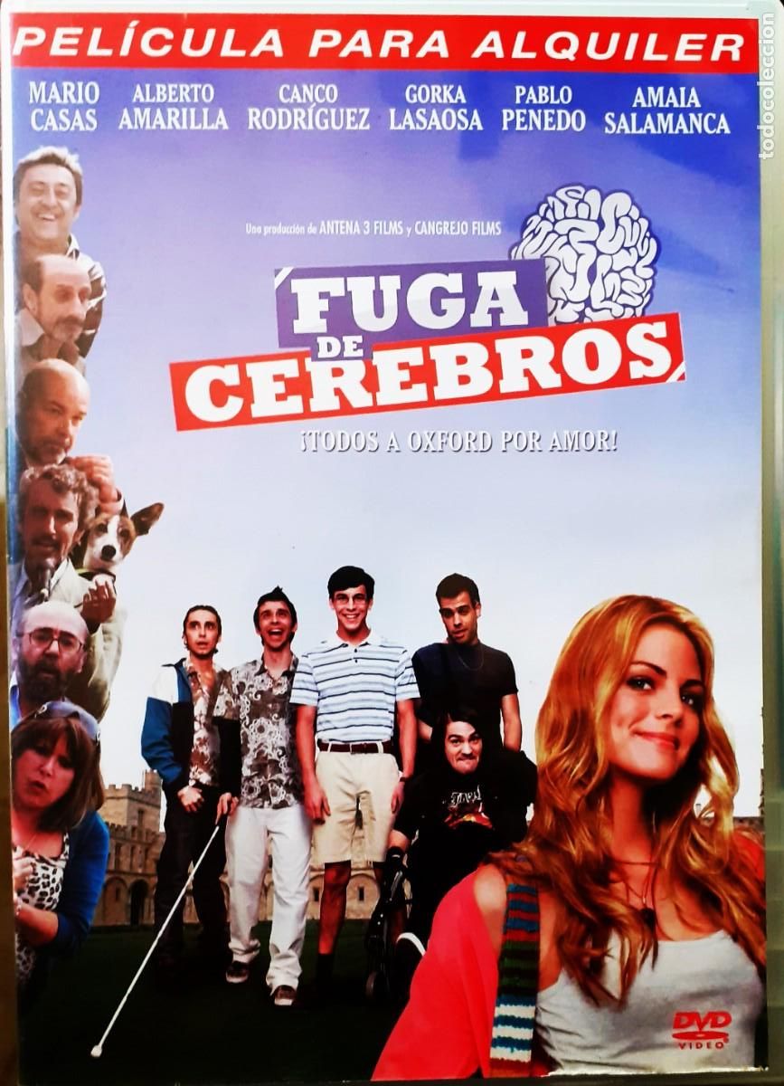 Cine: FUGA DE CERBROS. CINE EN DVD. COLECCION.