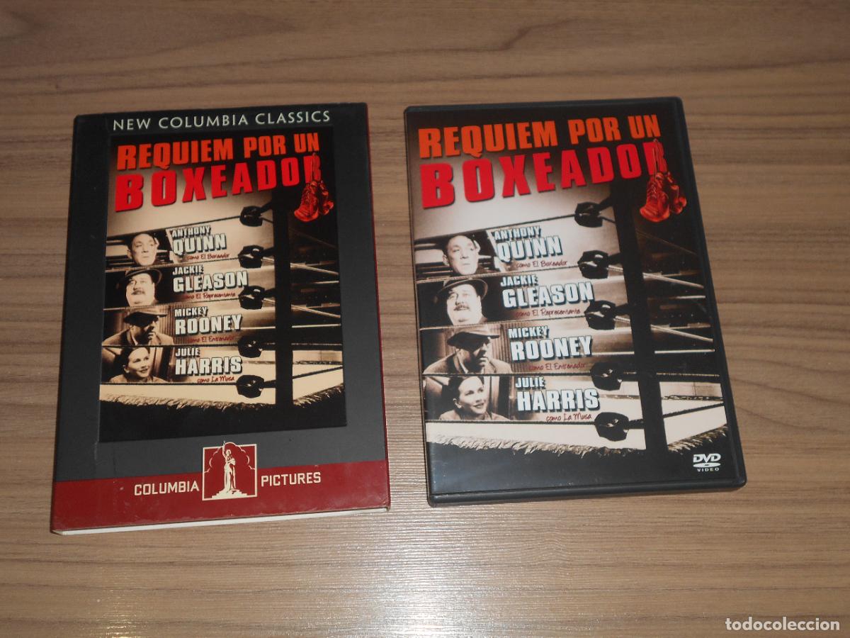 Cine: REQUIEM POR UN BOXEADOR DVD Anthony Quinn MICKEY ROONEY Jackie Gleason DISCO Como NUEVO