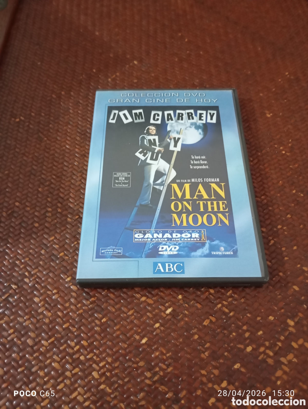 Cine: Man on the moon DVD como nuevo