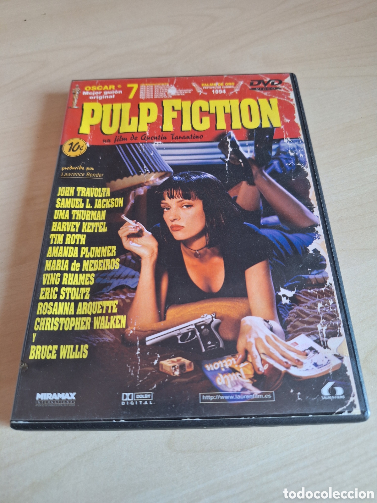 Cine: RD61 pulp fiction DVD SEGUNDAMANO