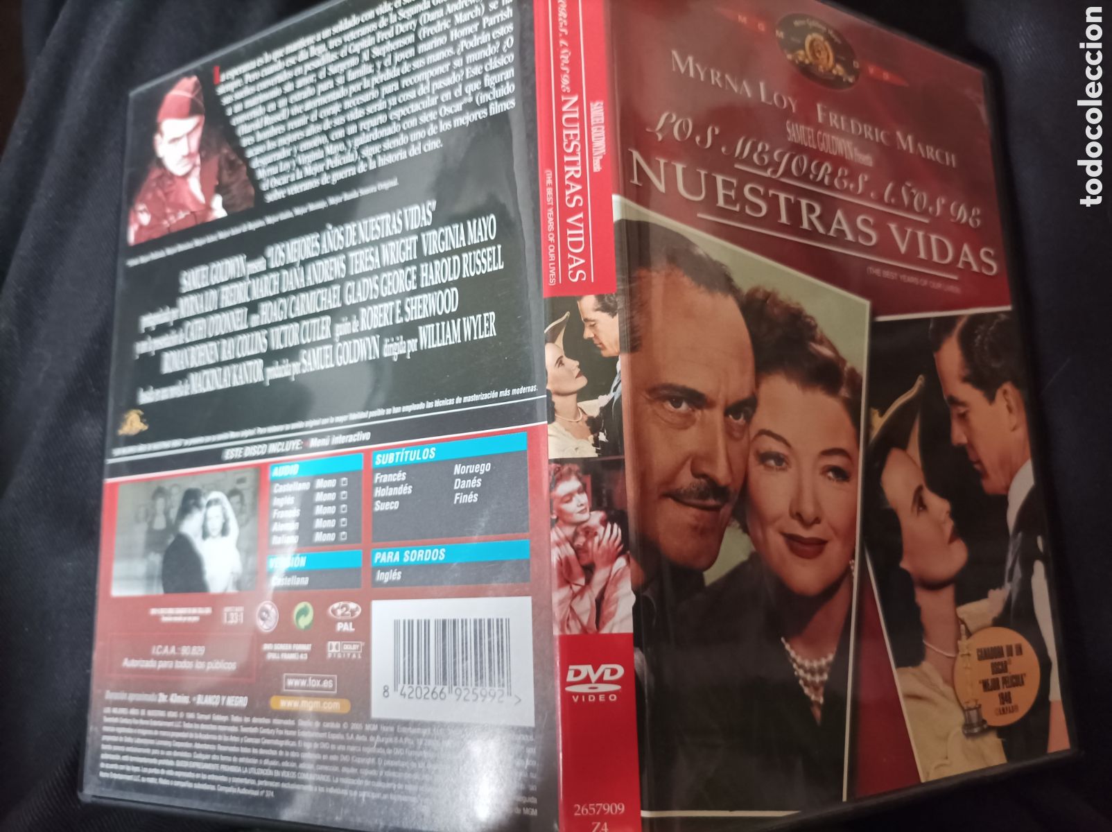 Cine: LOS MEJORES A&Ntilde;OS DE NUESTRA VIDA DVD ORIGINAL EDICION ESPA&Ntilde;OLA.POSIBILIDAD DE BDR