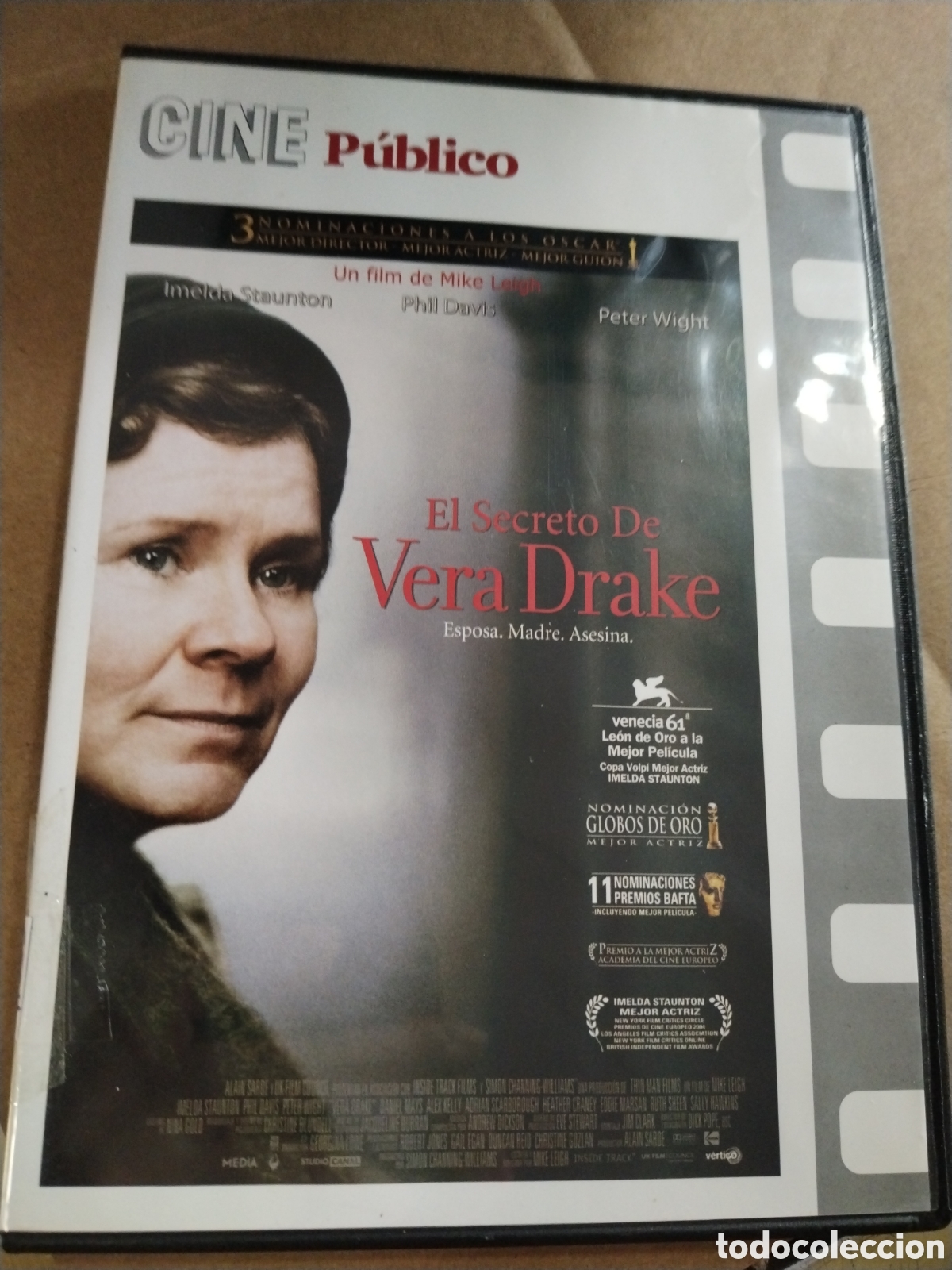 Kino: El secreto de Vera Drake, DVD.