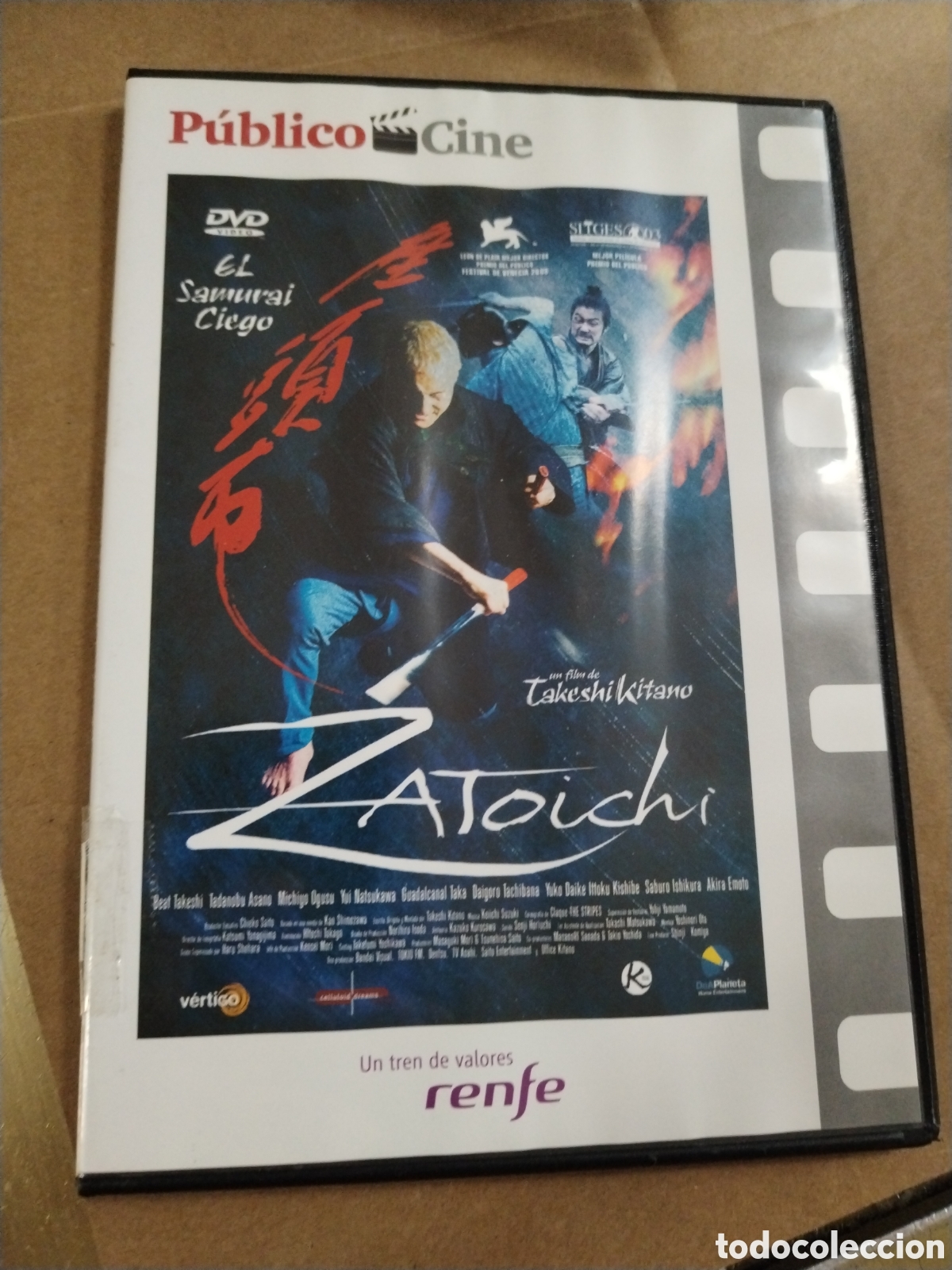 Cinema: Zatoichi. Takeshi Kitano. DVD.
