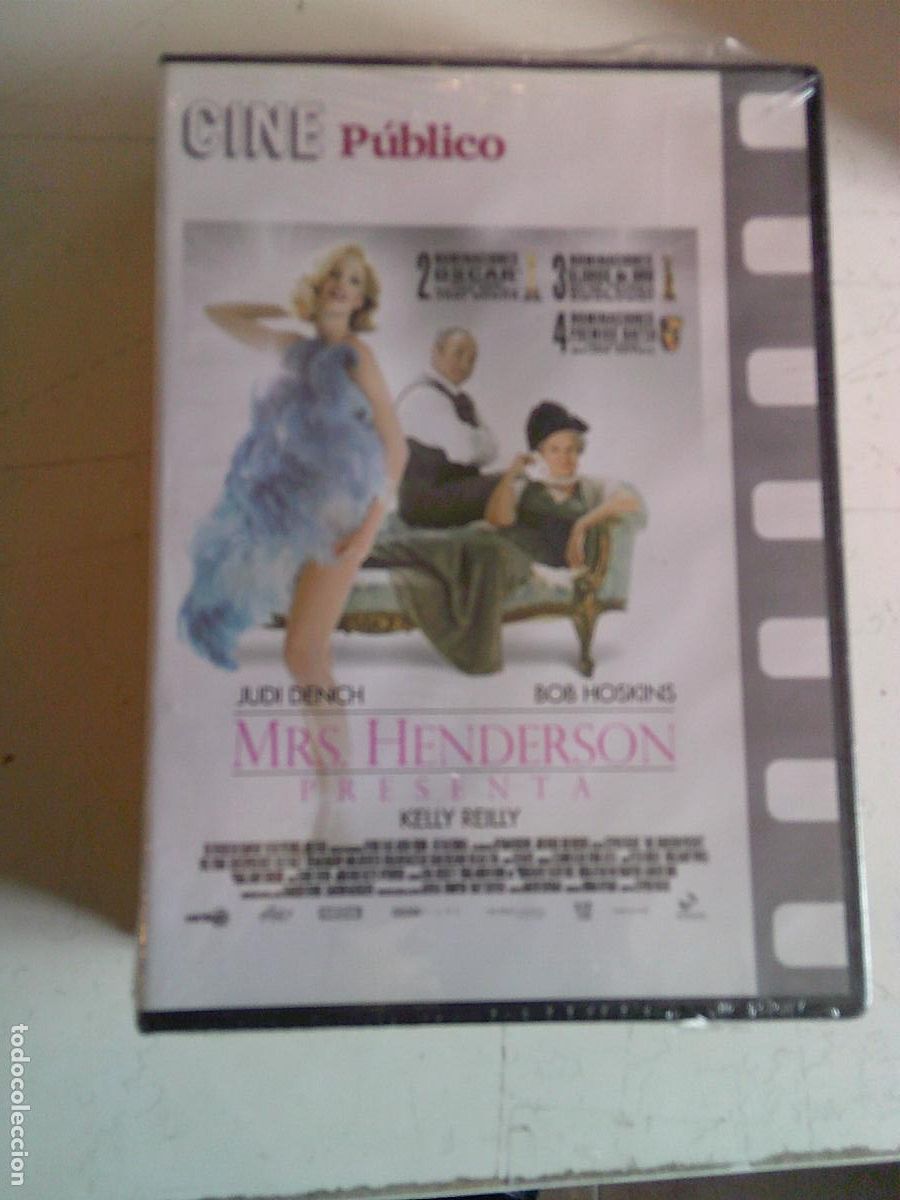 Cine: DVD Pel&iacute;cula Cine Precintada Mrs. Henders&oacute;n